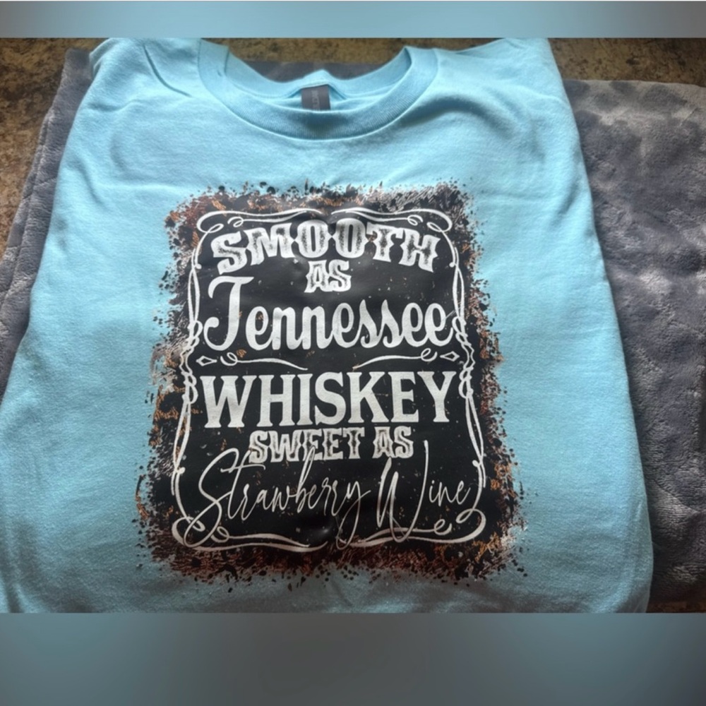Blue Graphic Tee